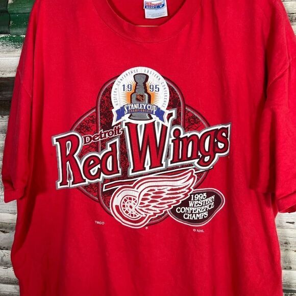 Vintage Detroit Red Wings Shirt - Picture 3 of 7